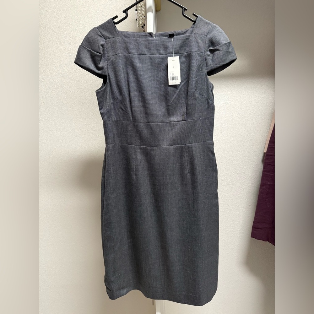 Banana Republic Charcoal Mini Dress